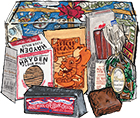 Customizable 6 Snack Gift Box