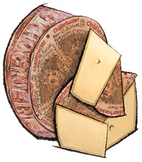 Challerhocker Cheese from Switzerland