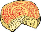 Antique Emmentaler Swiss Cheese