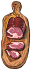 Sweet Prickly Pear Cured Lomo